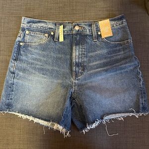 NWT Madewell denim shorts